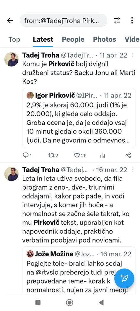 Igor Pirkovi On Twitter A Niso Trdili Da Bodo V Novem Svetu Rtv