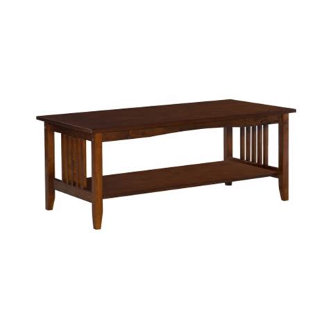 Finn Mission Coffee Table Espresso Brown 1 Kroger