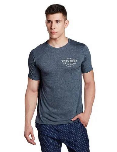 Branded Men Round Neck T Shirts At Rs Men Crew Neck T Shirt In