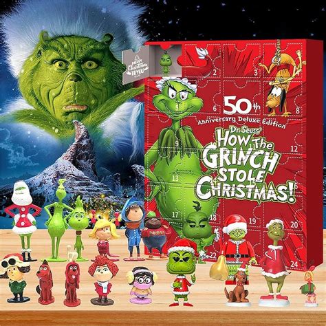 Адвент календарь Гринч похититель рождества The Grinch купить на Ozon по низкой цене