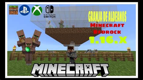 Minecraft Bedrock Granja De Aldeanos Breeder 1 16 Minecraft Bedrock