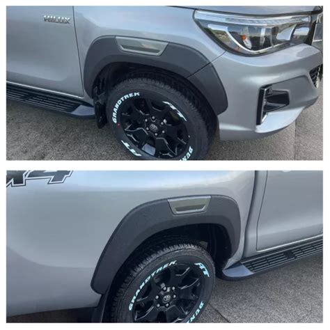 Matte Wheel Arch Set Fender Flares For Toyota Hilux Mk Mk