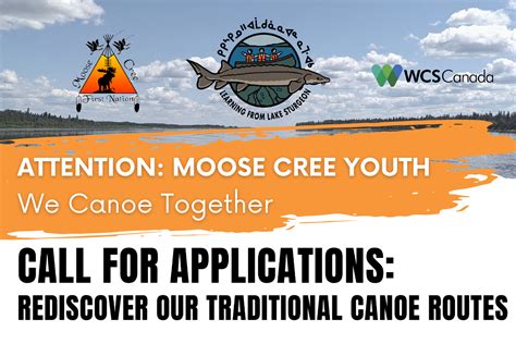 Canoe Trip For Moose Cree Youth Moose Cree First Nation