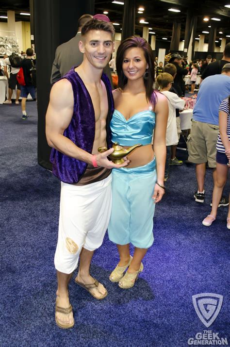 Aladdin and Jasmine at Boston Comic Con 2013. #cosplay #Disney Boston ...