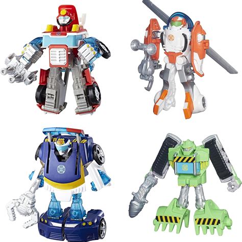 Comprar Transformers Rescue Bots Action Figure Pack Bundle Amazon