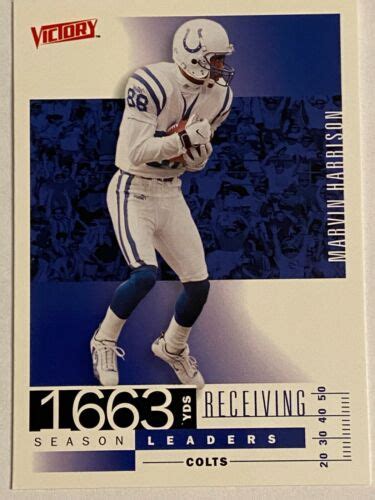 2000 Upper Deck Victory 202 Marvin Harrison Indianapolis Colts Season