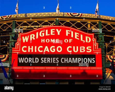 Wrigley Field Sign