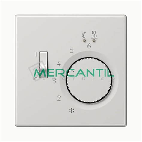 Termostato para Suelo Radiante con Sonda LS990 JUNG Menú principal