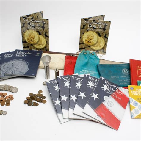 Coin Collecting Assortment with U.S. Coin Books | EBTH