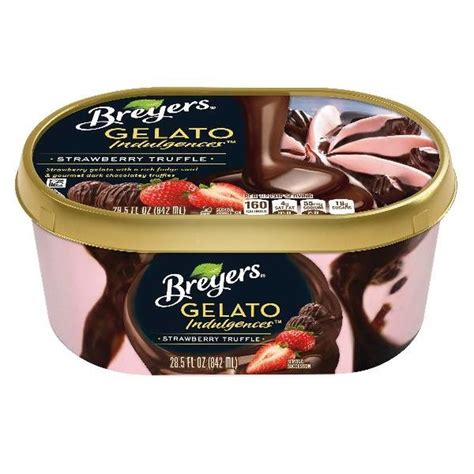 Breyers Gelato Indulgences Strawberry Truffle 28 5 Oz Instacart