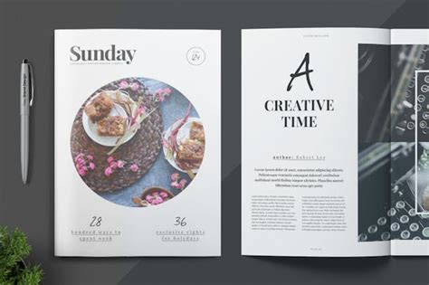 Magazine Template - Design Template Place