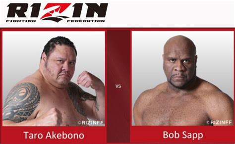 Bob Sapp Vs Taro Akebono Full Fight Video Rizin Ff