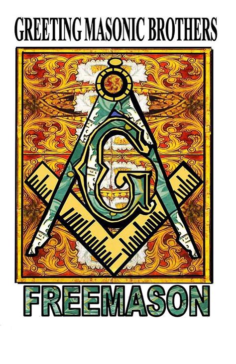 Greeting Masonic Brothers Freemasongreeting Masonic Brother Freemason