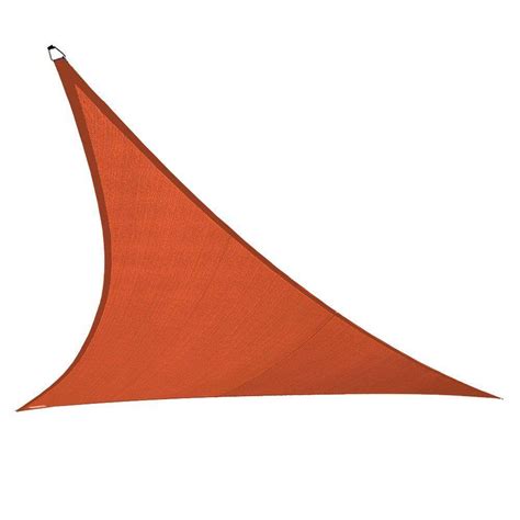 Coolaroo 15 Ft X 12 Ft X 10 Ft Terracotta Right Triangle Ultra Shade