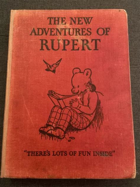 RUPERT THE BEAR Annual 1936 The New Adventures Of Rupert Original Book