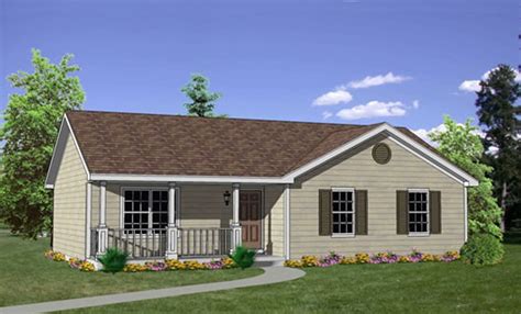 Ranch Style House Plan - 3 Beds 2 Baths 1200 Sq/Ft Plan #116-242 ...