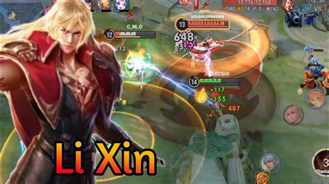 Li Xin Best Build Gameplay Honor Of Kings Global YouTube