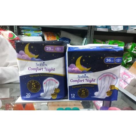 Jual Softex Comfort Night Pembalut Wanita Shopee Indonesia