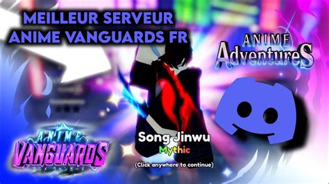 LE MEILLEUR SERVEUR DISCORD ANIME VANGUARDS FR YouTube