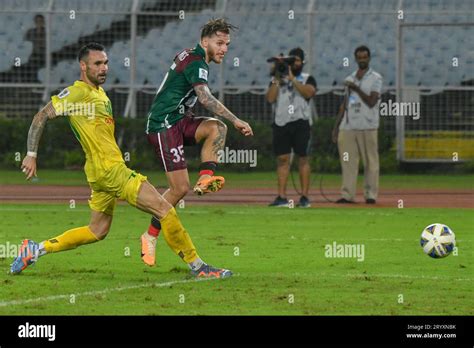 Kolkata India Nd Oct Jason Steven Cummings Of Mohun Bagan