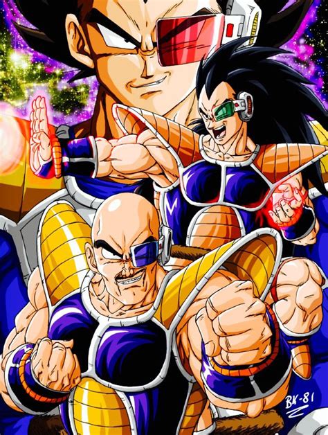 Vegeta Raditz And Nappa