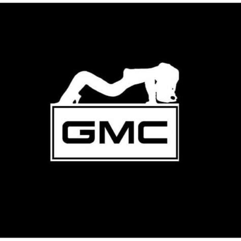 Gmc Sexy Mudflap Girl Truck Decal Sticker Decalchimp