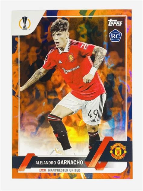 Topps Uefa Club Competitions Inferno Foil Alejandro Garnacho