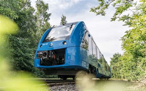 Le Premier Train Hydrog Ne Roule En Allemagne