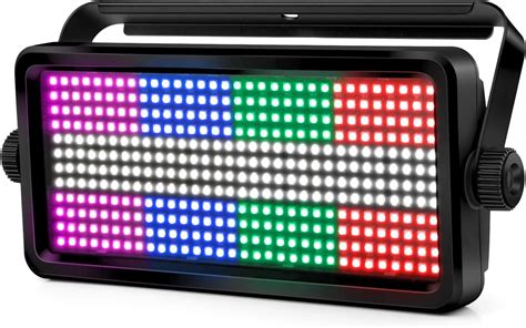 Amazon.com: LED Stage Strobe Effect Lights - OPPSK 120W RGBW DJ Light ...