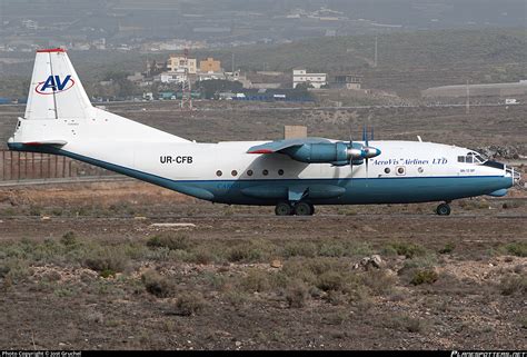 UR CFB Aerovis Airlines Antonov An 12 Photo By Jost Gruchel ID