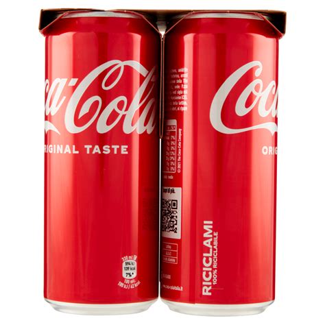 Coca Cola Original Taste Ml X Lattina Carrefour