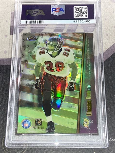 Topps Finest Mystery Finest Refractor M Warrick Dunn For