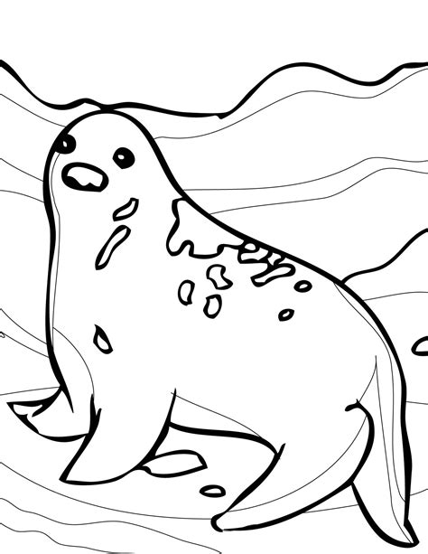 Arctic Animals Coloring Pages at GetColorings.com | Free printable ...