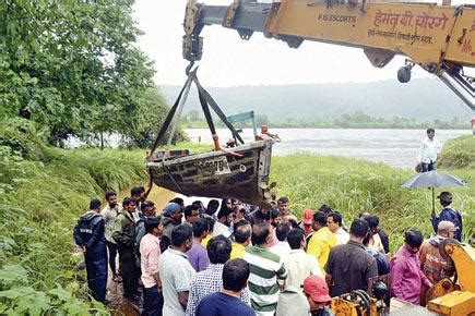 Mahad bridge collapse: Truck that fell into Savitri, missing since 2005