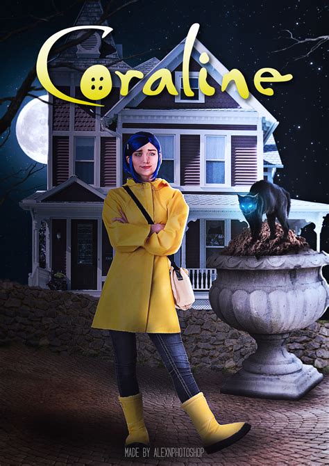 I made a poster for the Coraline movie by Spencie5 on DeviantArt