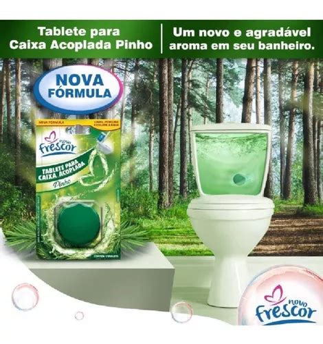 Tablete Pedra Bloco Sanitário Para Caixa Acoplada Fragrância Pinho