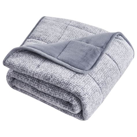 Dream Theory Dreamnest 12 Lb Washable Velvet Weighted Throw Blanket In