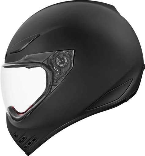 Мотошлем ICON Domain Rubatone Helmet M Черный Матовый купить с