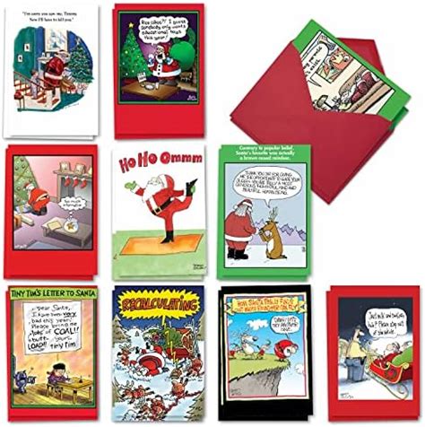 Amazon Nobleworks Assorted Funny Cards For Christmas