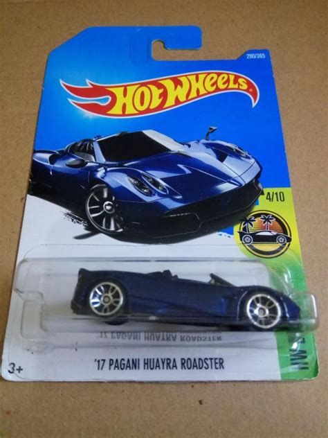 Hot Wheels 17 Pagani Huayra Roadster Blue Lazada Indonesia