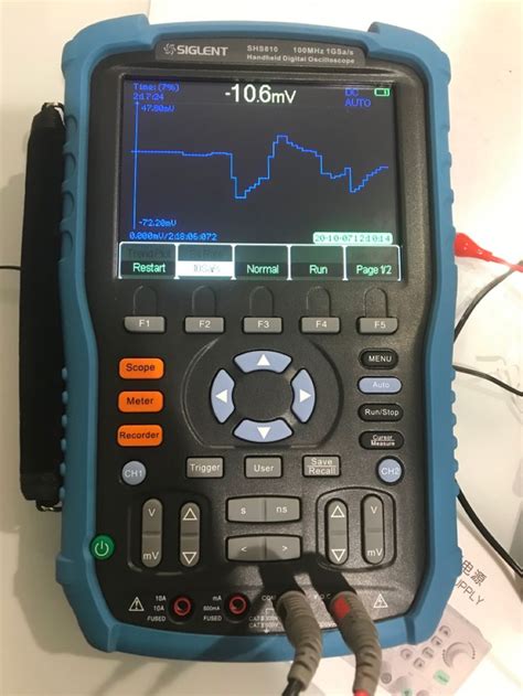 Quick Review Of Siglent Shs Digital Handheld Oscilloscope