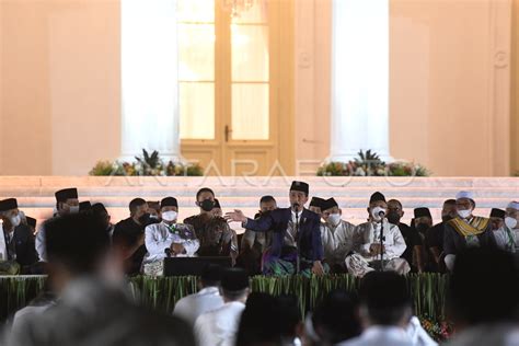 Zikir Kebangsaan Tahun Indonesia Merdeka Antara Foto