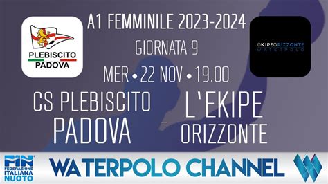 A F Giornata Cs Plebiscito Padova L Ekipe Orizzonte