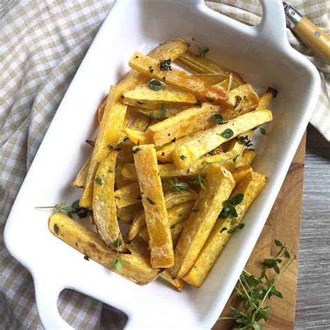 Honey Roasted Swede Chips Rutabaga Great British Recipes