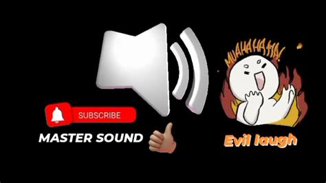 Evil Laugh Sound Effect Hd Youtube