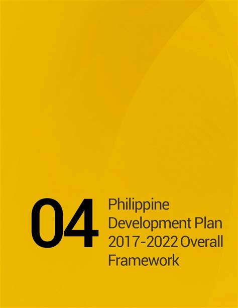 PDF 04 Philippine Development Plan 2017 2022 Overallpdp Neda Gov Ph