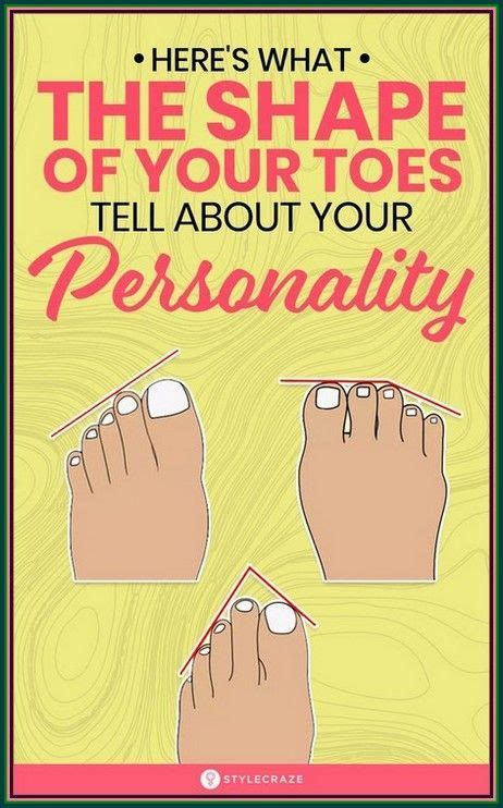 Find Out What The Shape Of Your Toes Tell About Your Personality Health