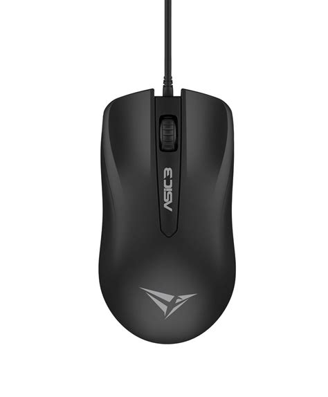 Alcatroz Asic 3 2021 Edition Optical Wired Mouse Black Tech4u