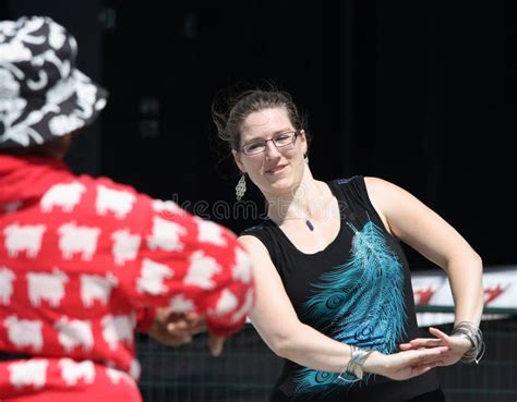 dance instructor editorial image image  outdoors caucasian