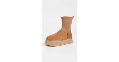 Ugg Classic Dipper Boots In White Lyst